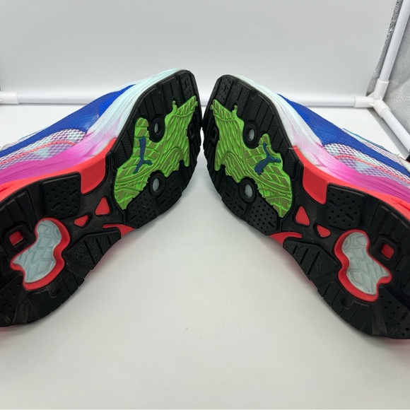 PUMA Extent Nitro Ultraviolet Nitro Blue-Fiery Coral Running Sneakers Men's sz 8 - Picture 11 of 12